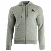 Le Coq Sportif Ailier Fz Hood Unbr M Light Heather Grey Gris Sweats Homme en Promo